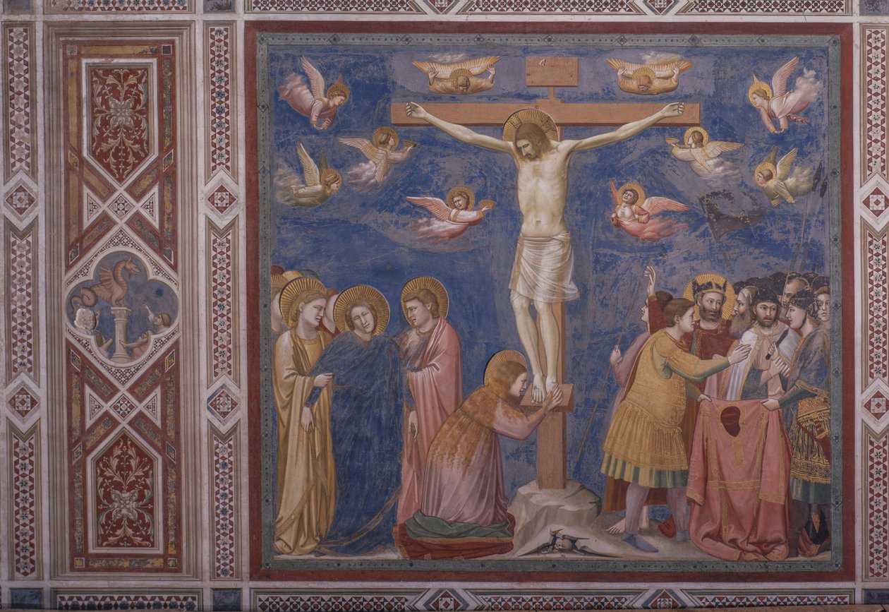Keresztrefeszítés (Crocifissione), Giotto alkotása alkotó: Giotto (c.1266 1337)