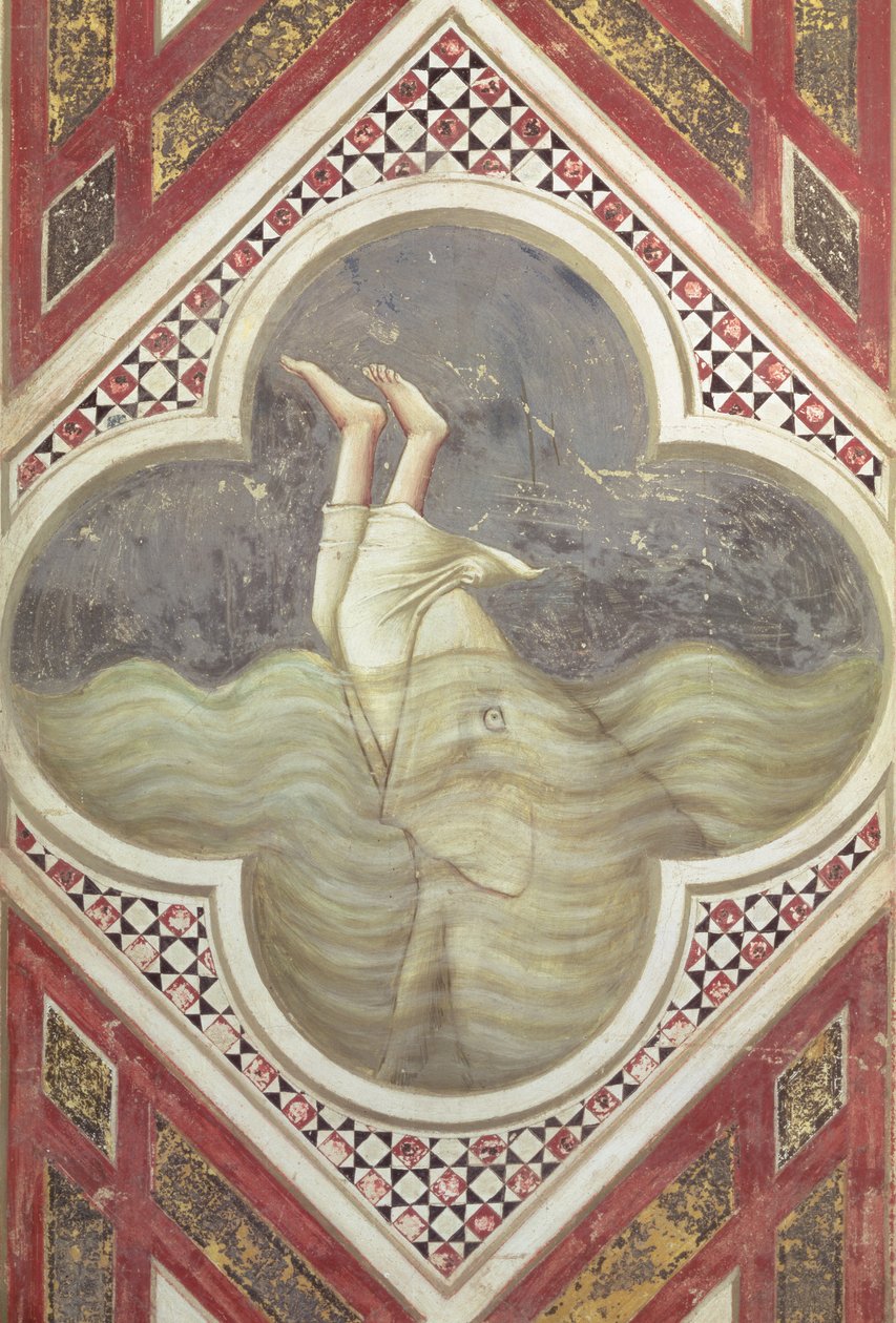 Jónás és a bálna, 1305 körül (freskó) alkotó: Giotto (c.1266 1337)