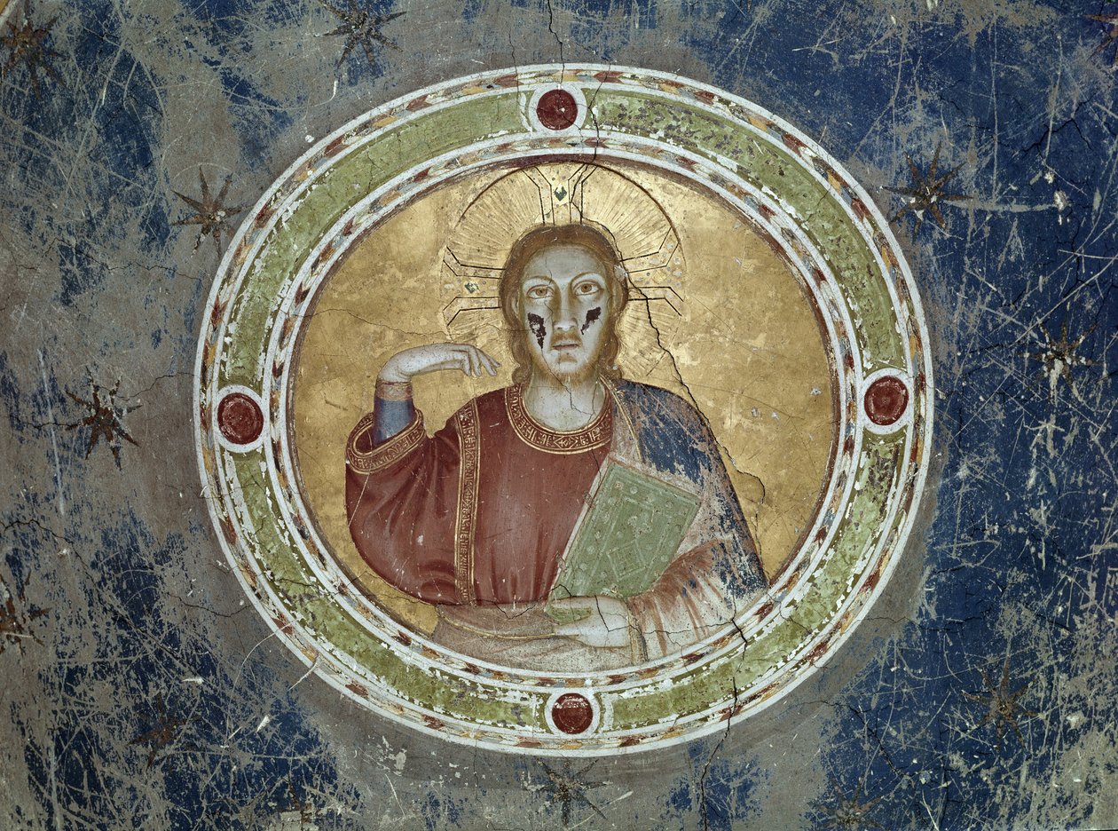 Krisztus ábrázolása - freskó alkotó: Giotto (c.1266 1337)