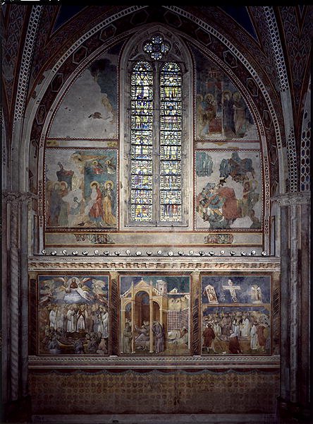Jelenetek Krisztus életéből és Szent Ferenc ciklusából alkotó: Giotto (c.1266 1337)