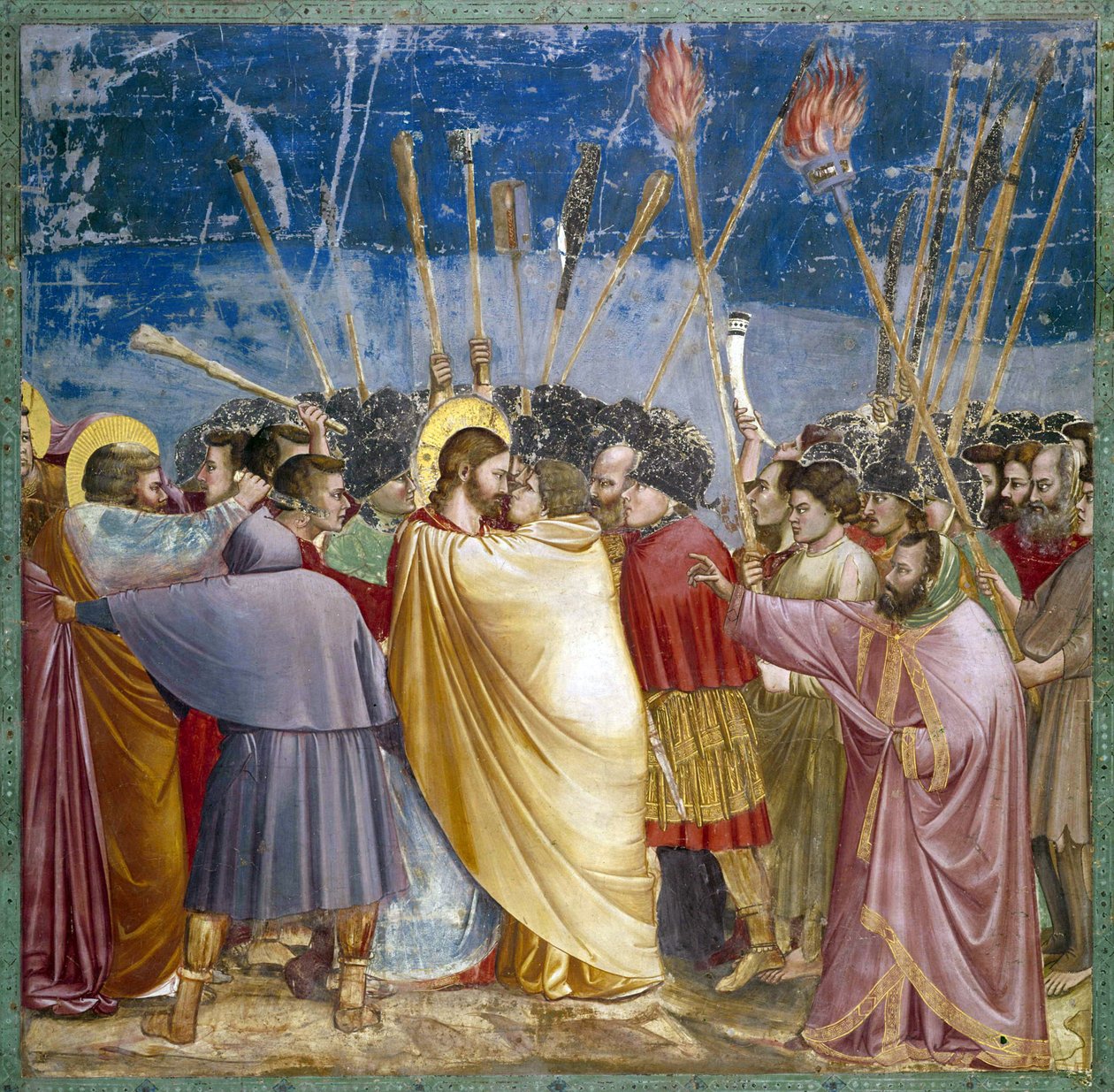 Krisztus árulása alkotó: Giotto (c.1266 1337)