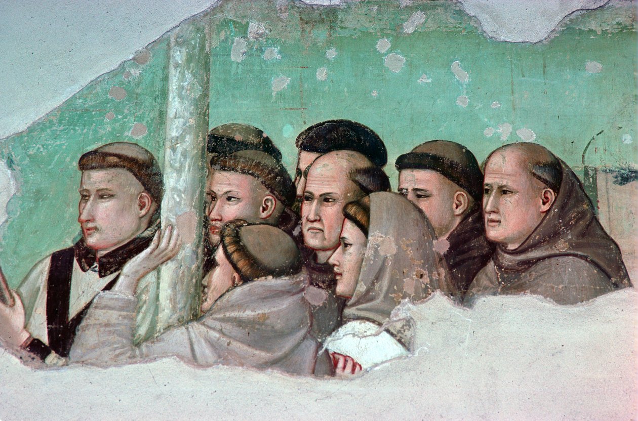 Részlet a Szent Ferenc életét bemutató sorozatból alkotó: Giotto