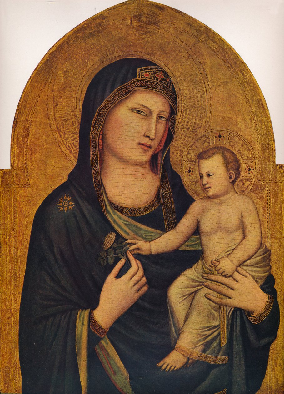 Madonna és gyermeke, 1310-1315 alkotó: Giotto di Bondone