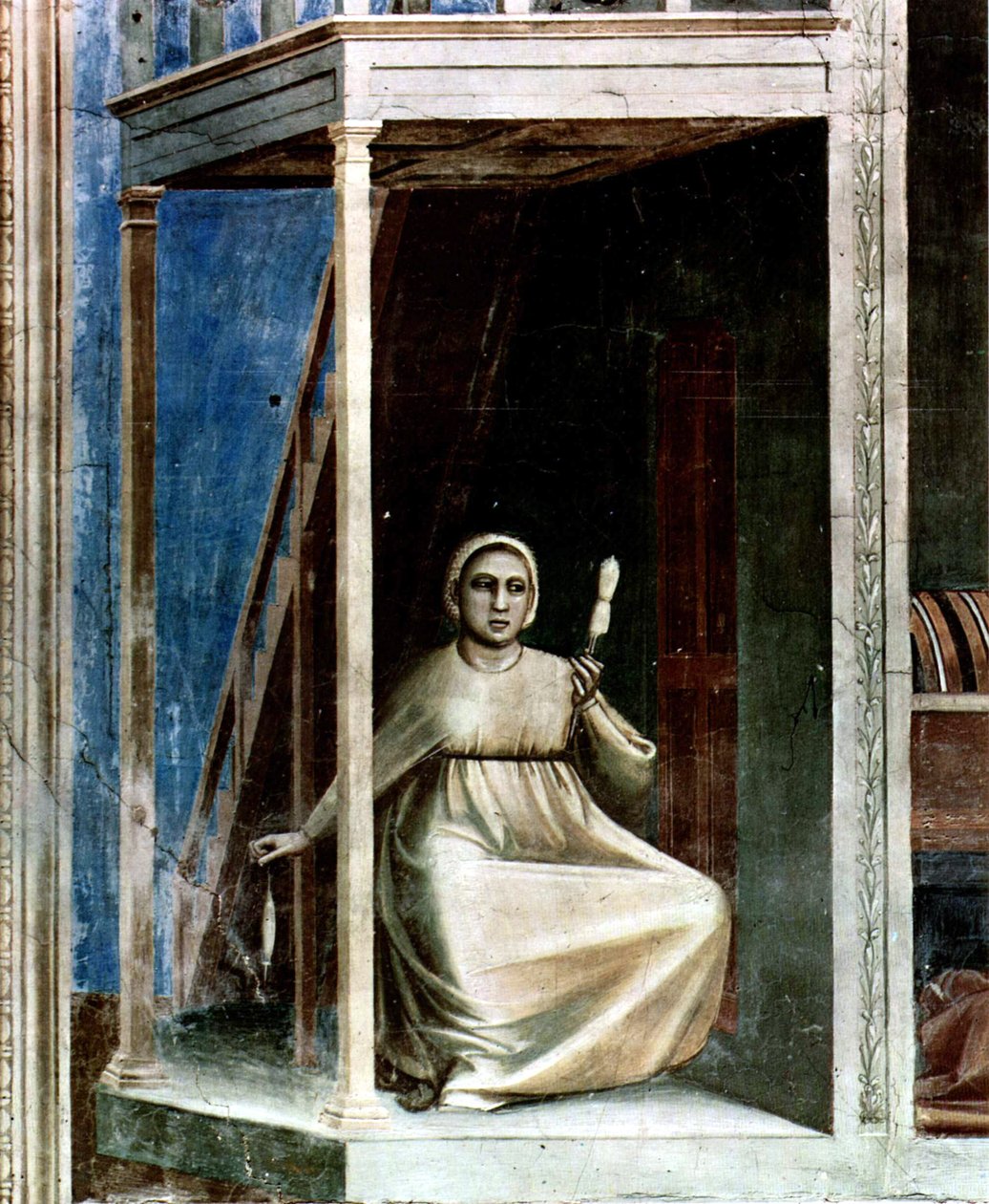 No. 3 Jelenetek Joachim életéből: 3. A Szent Annának szóló igehirdetés
 részlet alkotó: Giotto