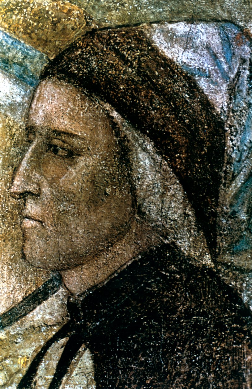 Dante Alighieri portréja, c1287-1337 alkotó: Giotto di Bondone