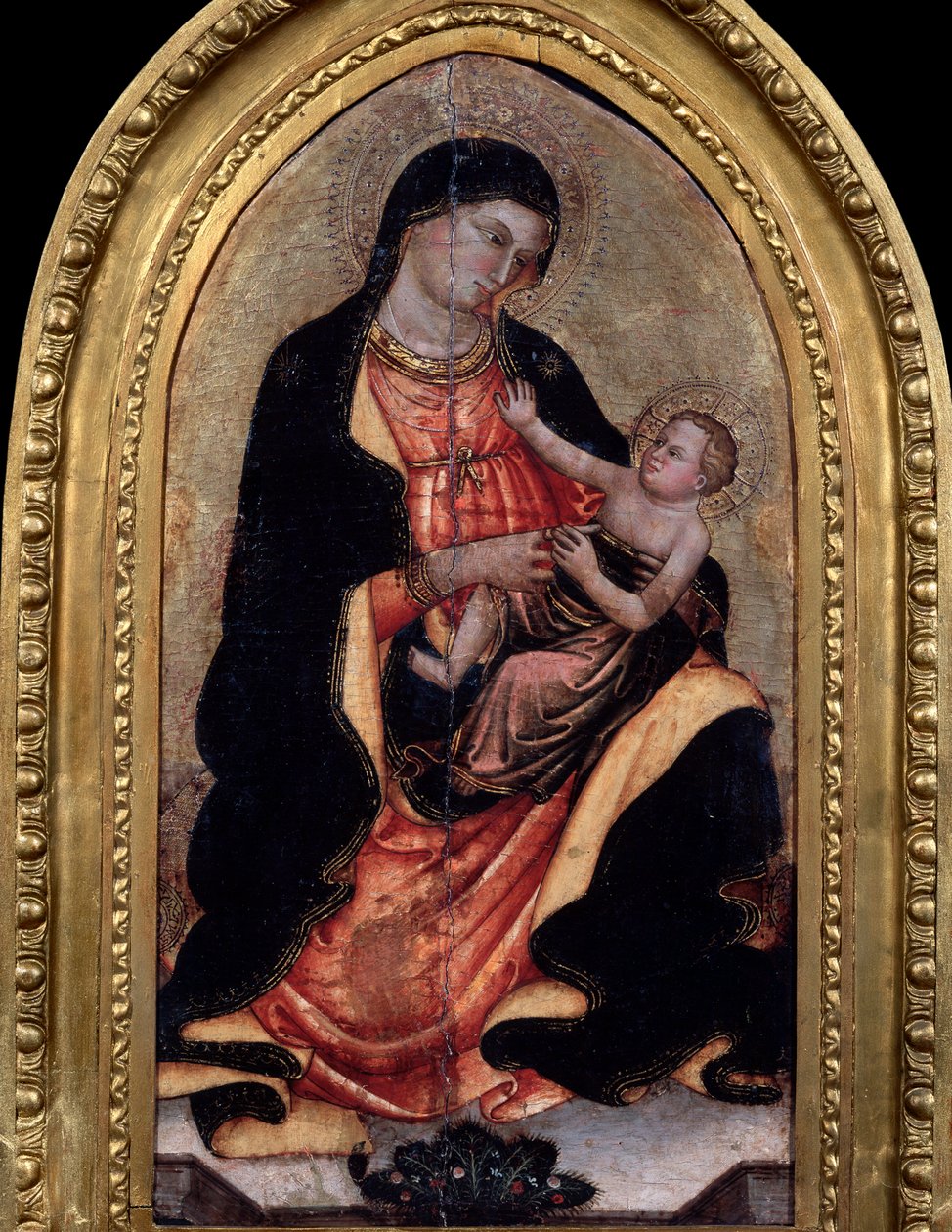 Szűz és gyermek, 13. vagy 14. század vége alkotó: Giotto di Bondone