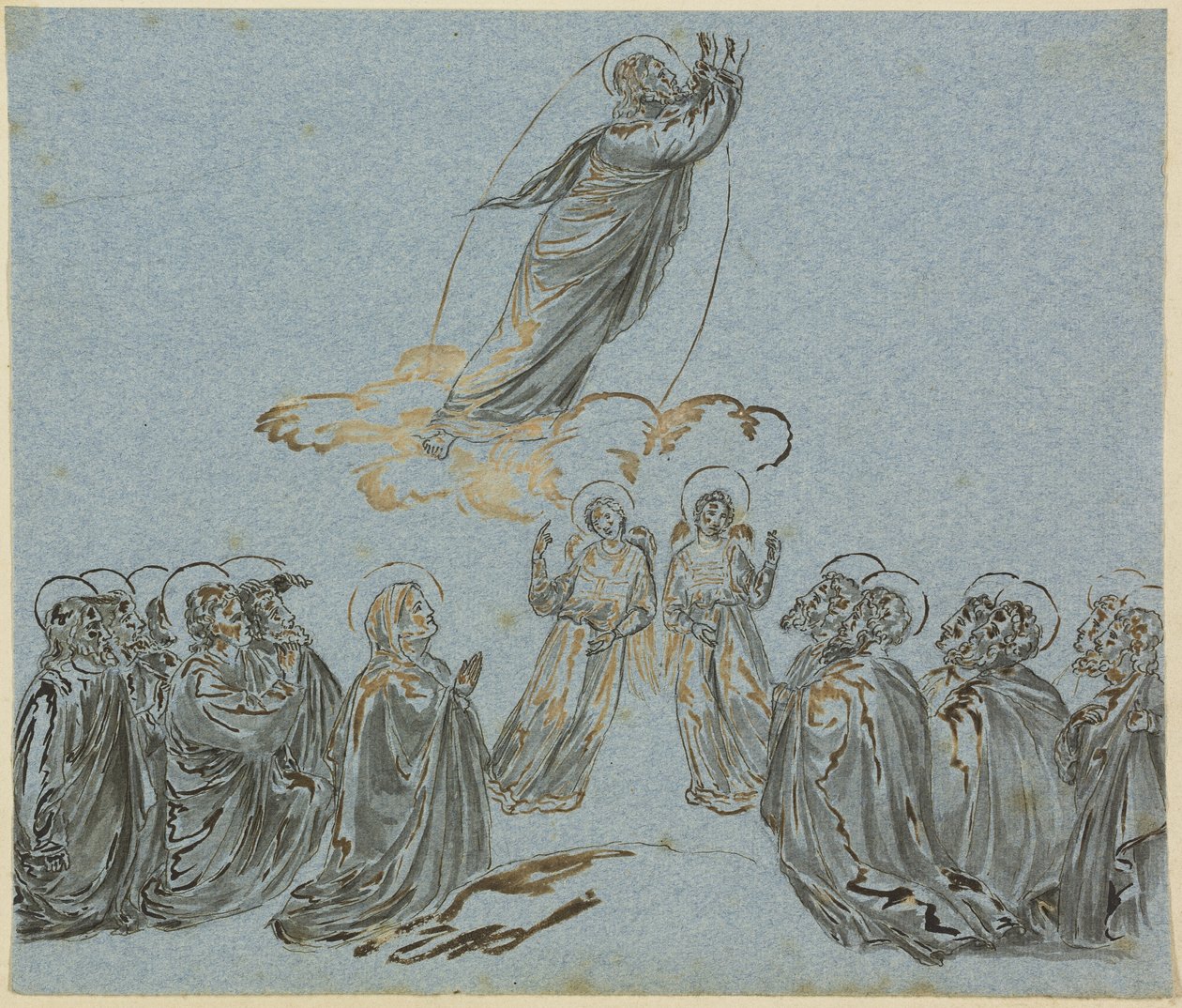 Krisztus mennybemenetele alkotó: Giotto di Bondone