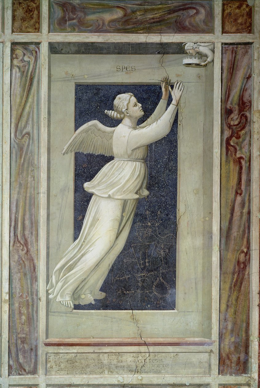 Remény, 1305 körül alkotó: Giotto di Bondone