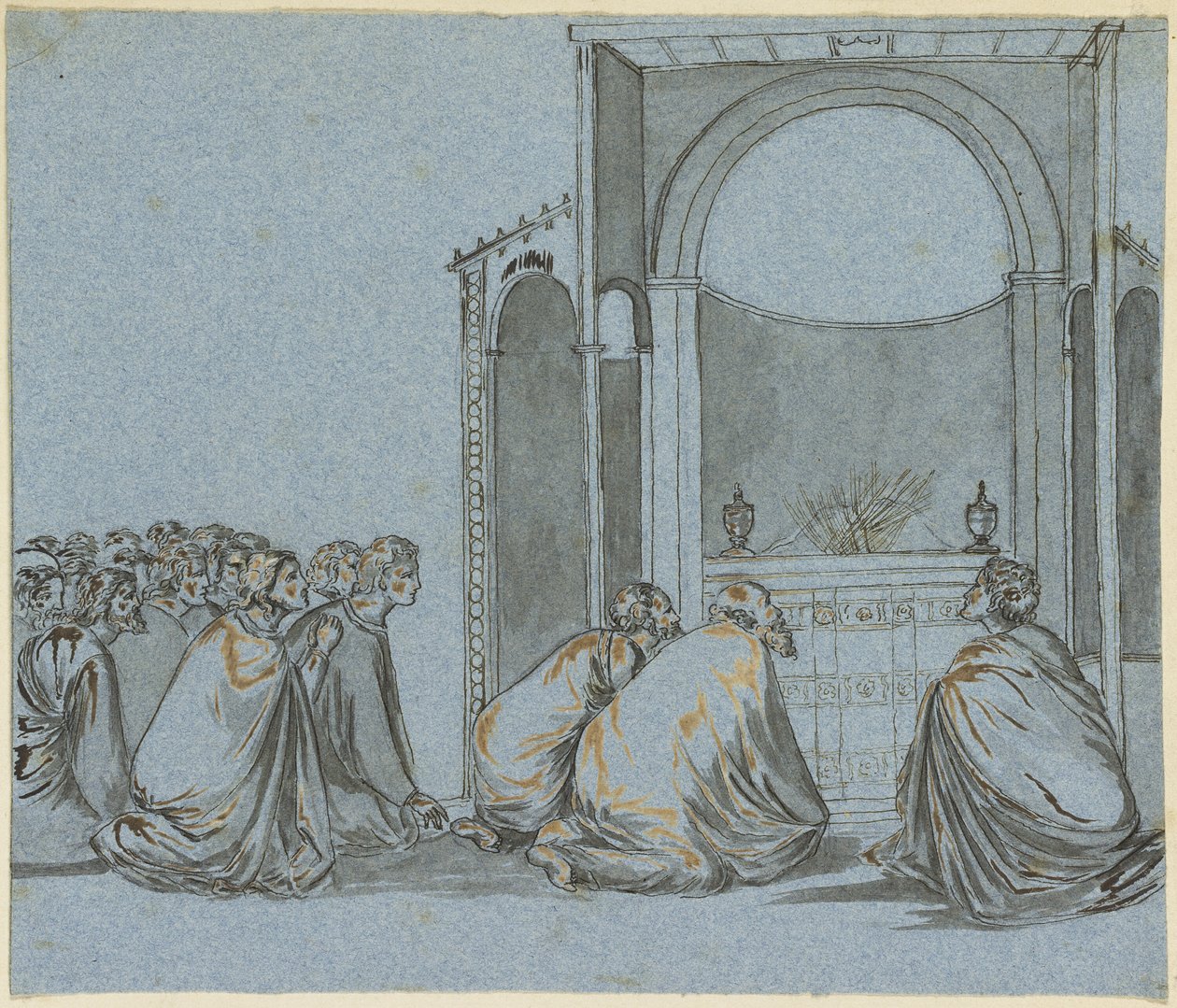 Imádság a rudak virágzásáért alkotó: Giotto di Bondone