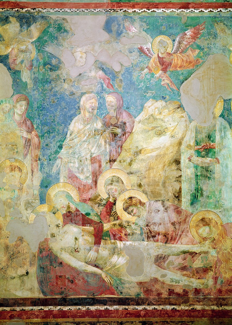 Krisztus siralma c. 1290-es évek alkotó: Giotto di Bondone