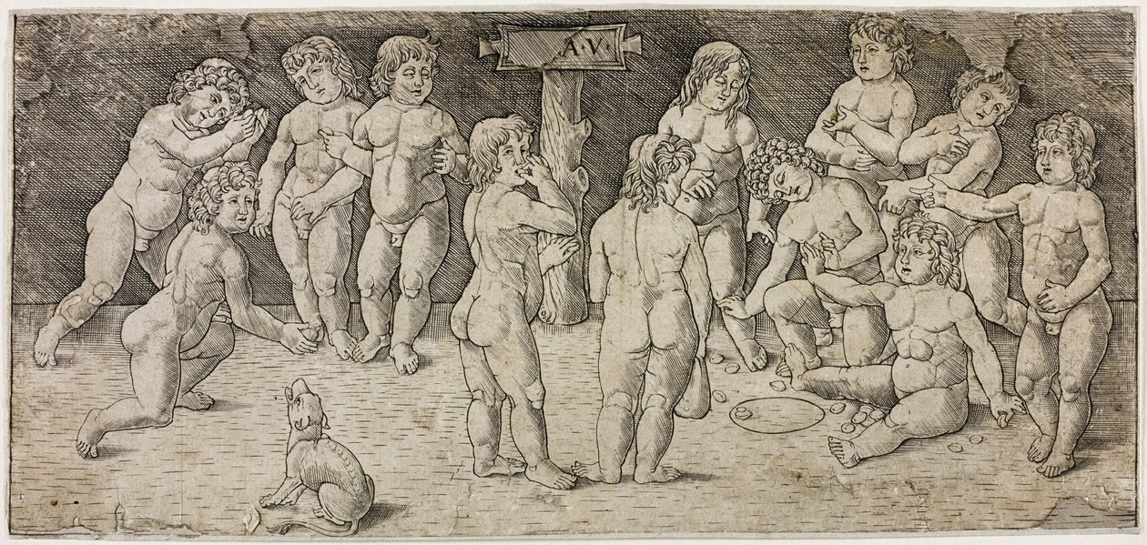 Tizenkét Cupido játszik alkotó: Giovan Pietro Birago