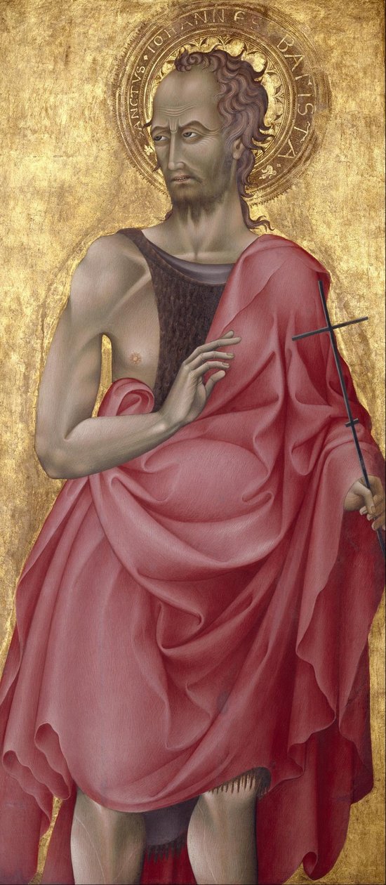 Keresztelő Szent János alkotó: Giovanni di Paolo