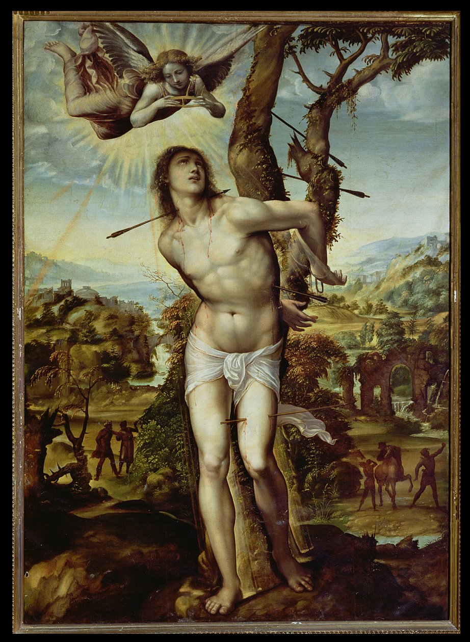 Szent Sebestyén alkotó: Giovanni Antonio Bazzi Sodoma