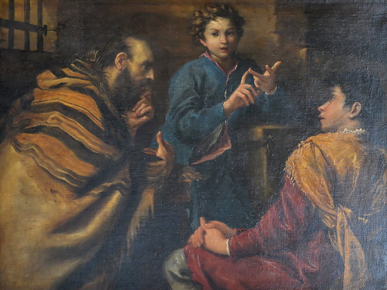 József álmait magyarázza alkotó: Giovanni Antonio Burrini