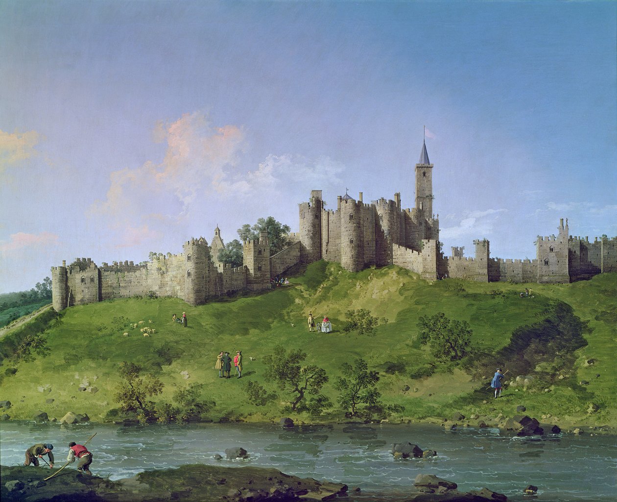 Alnwick kastély alkotó: Giovanni Antonio Canal