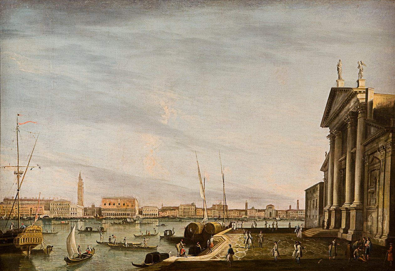 Velence, kilátás a San Giorgio Maggiore -ból alkotó: Giovanni Antonio Canal