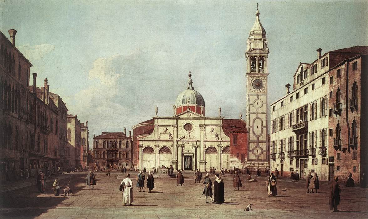 Campo Santa Maria Formosa alkotó: Giovanni Antonio Canal