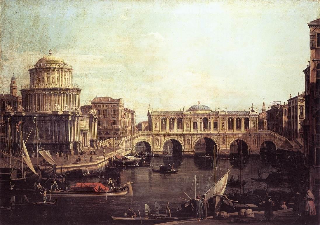 Capriccio alkotó: Giovanni Antonio Canal