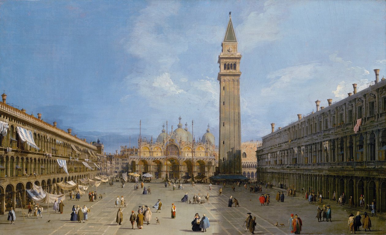 Piazza San Marco alkotó: Giovanni Antonio Canal