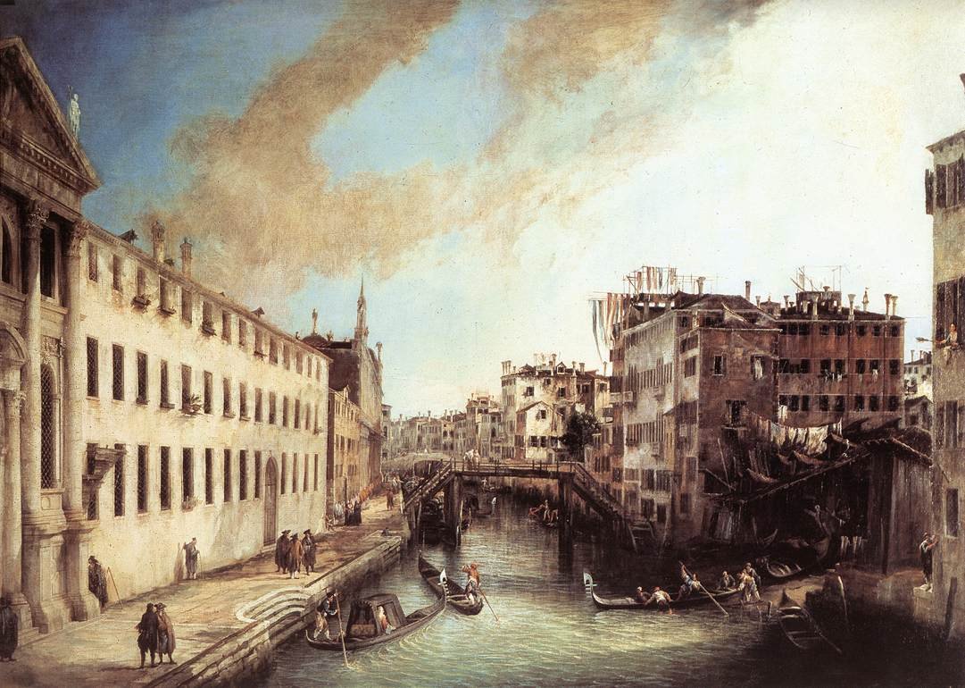 Rio dei Mendicanti alkotó: Giovanni Antonio Canal