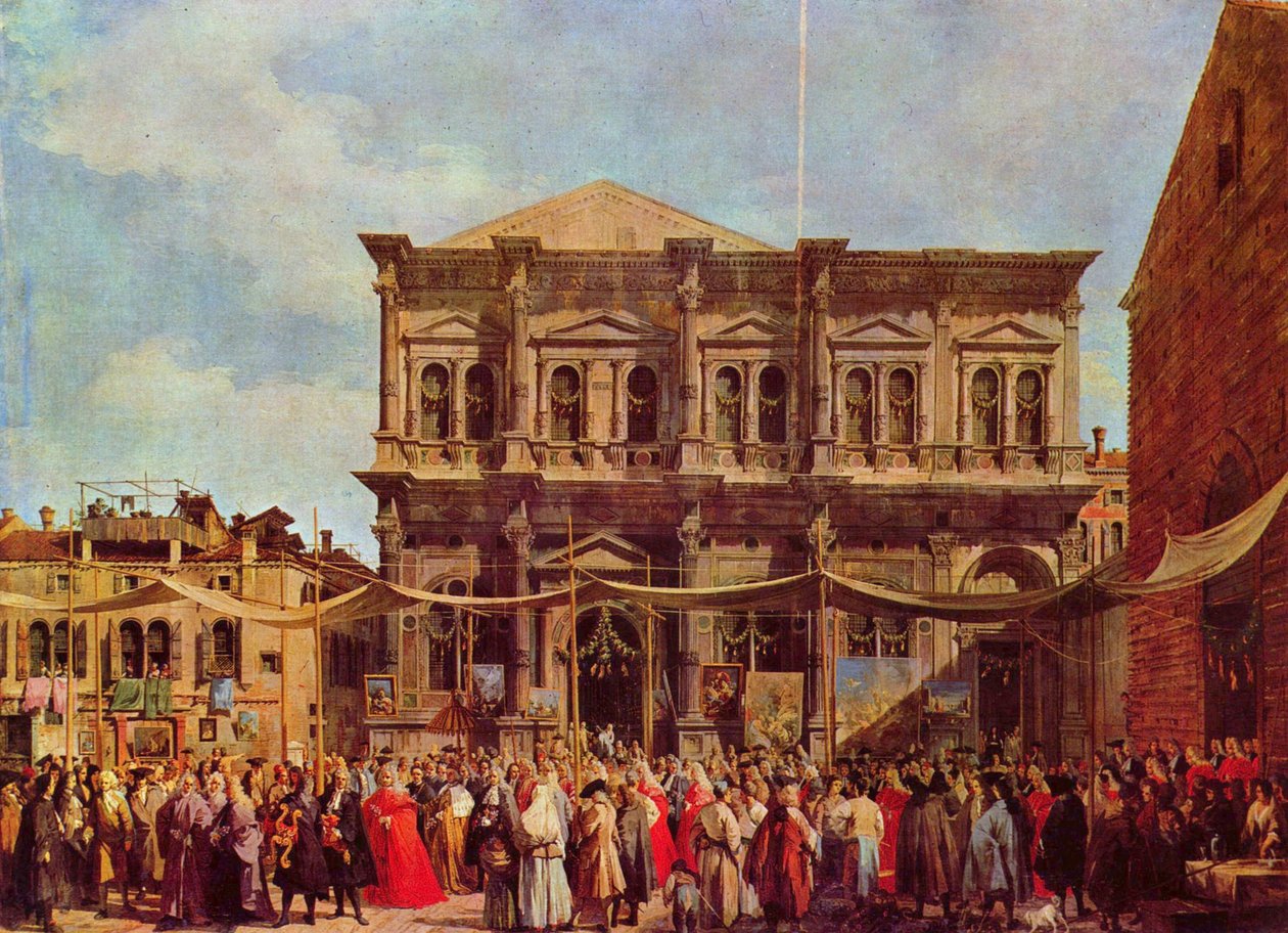 Szent Roch ünnepe alkotó: Giovanni Antonio Canal