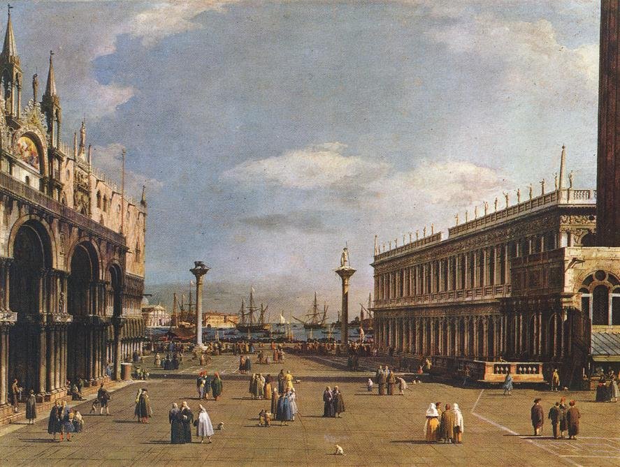 A Piazzetta alkotó: Giovanni Antonio Canal