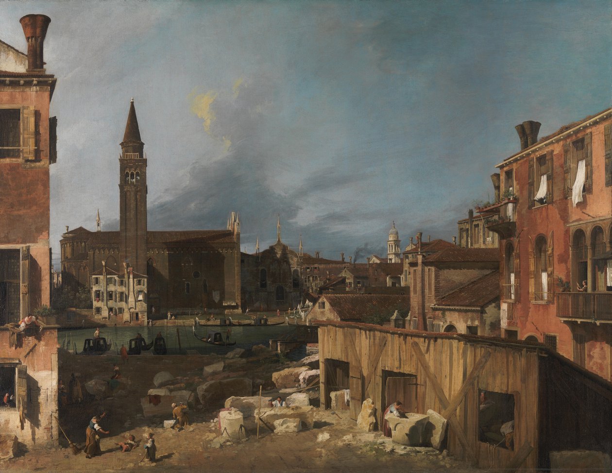 A Kőfaragók Udvara alkotó: Giovanni Antonio Canal