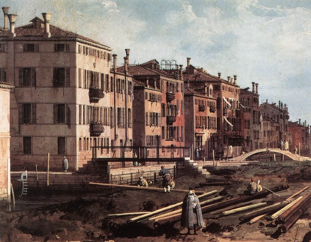 Kilátás San Giuseppe di Castellóra alkotó: Giovanni Antonio Canal