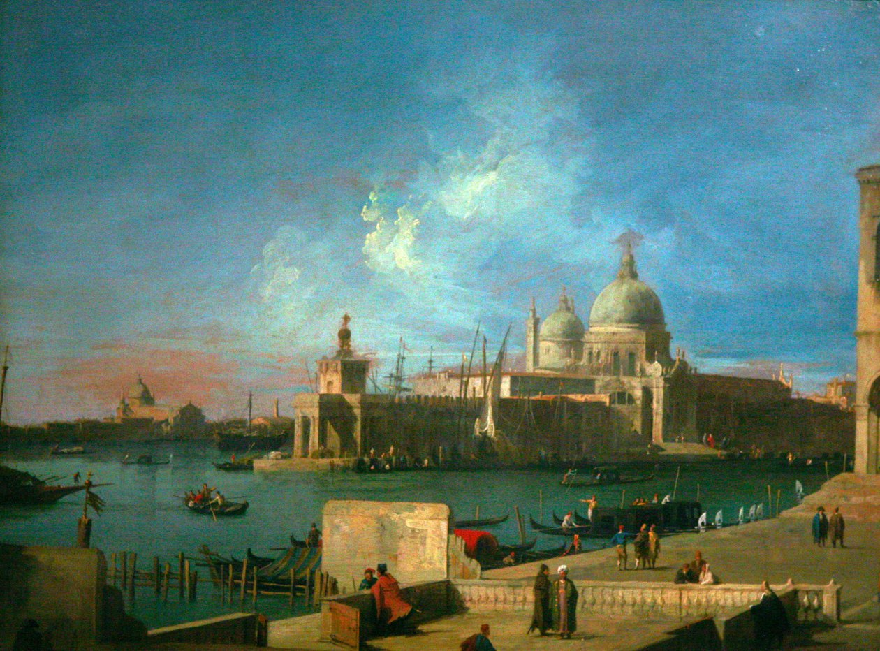 Santa Maria della Salute kilátás alkotó: Giovanni Antonio Canal