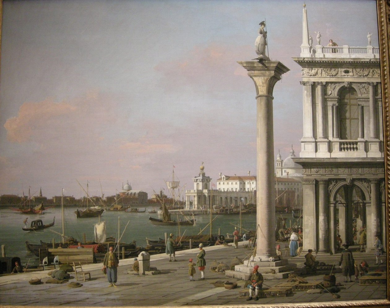 medence San Marco a térről alkotó: Giovanni Antonio Canal