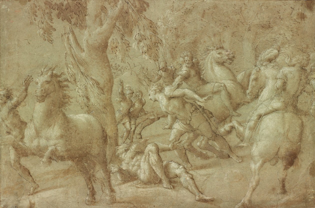 Szent Pál megtérése alkotó: Giovanni Antonio Sacchis