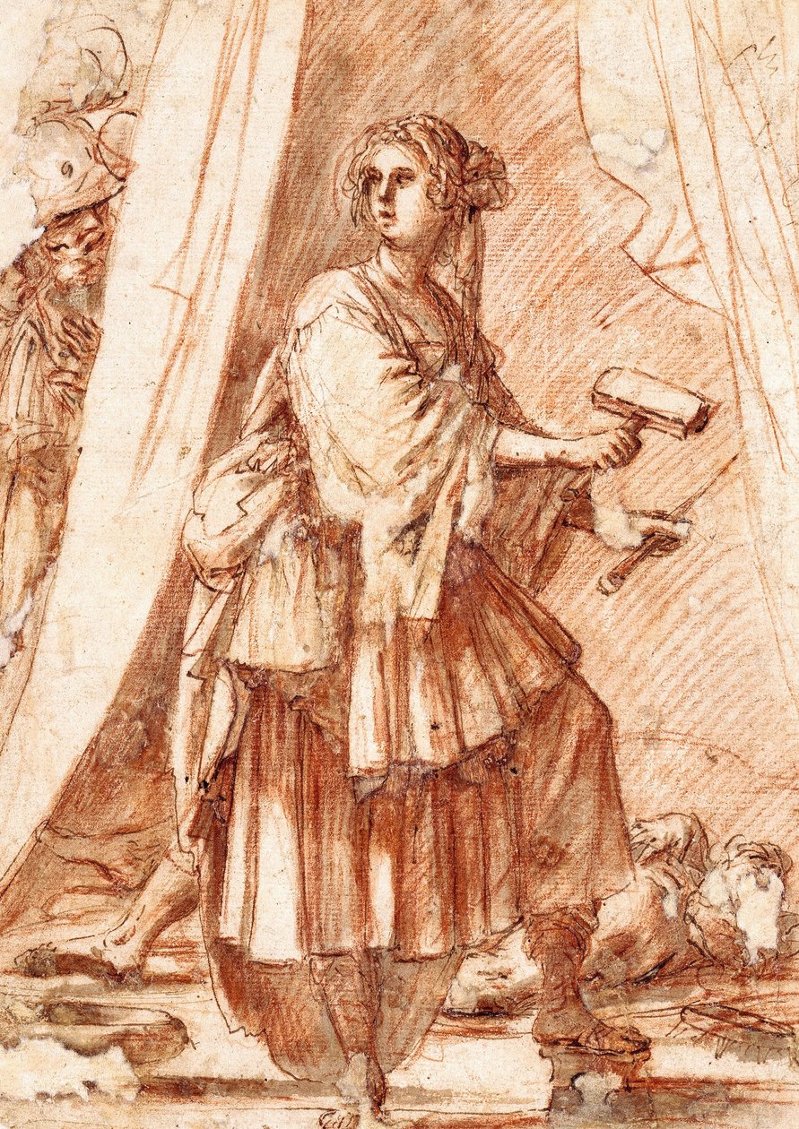Jael és Sisera alkotó: Giovanni Baglione