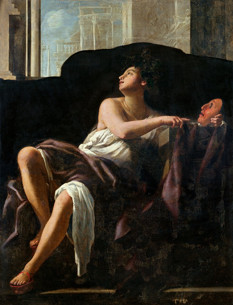 Thália, a vígjáték múzsája alkotó: Giovanni Baglione