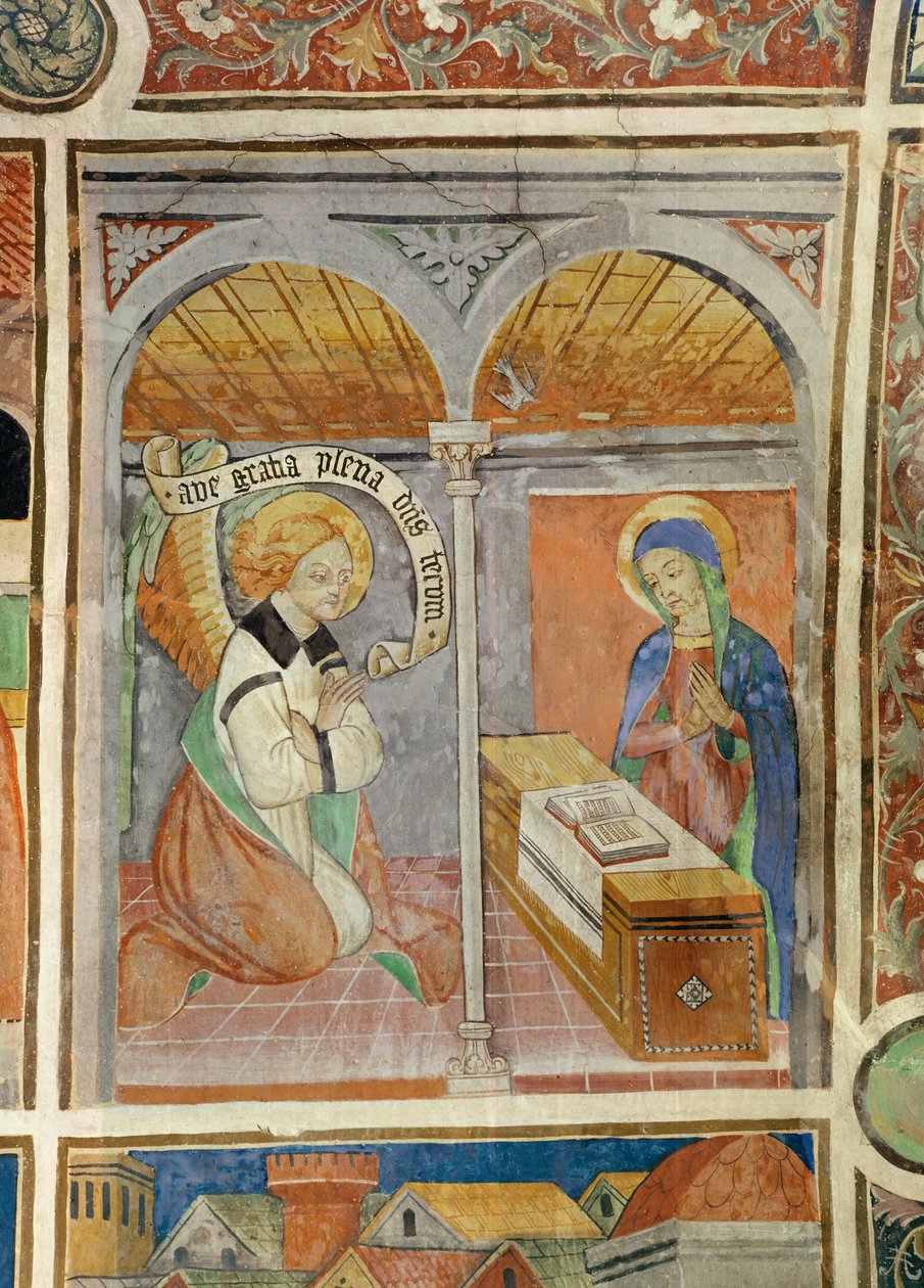 Az Angyali üdvözlet, 1480 körül alkotó: Giovanni Baleison