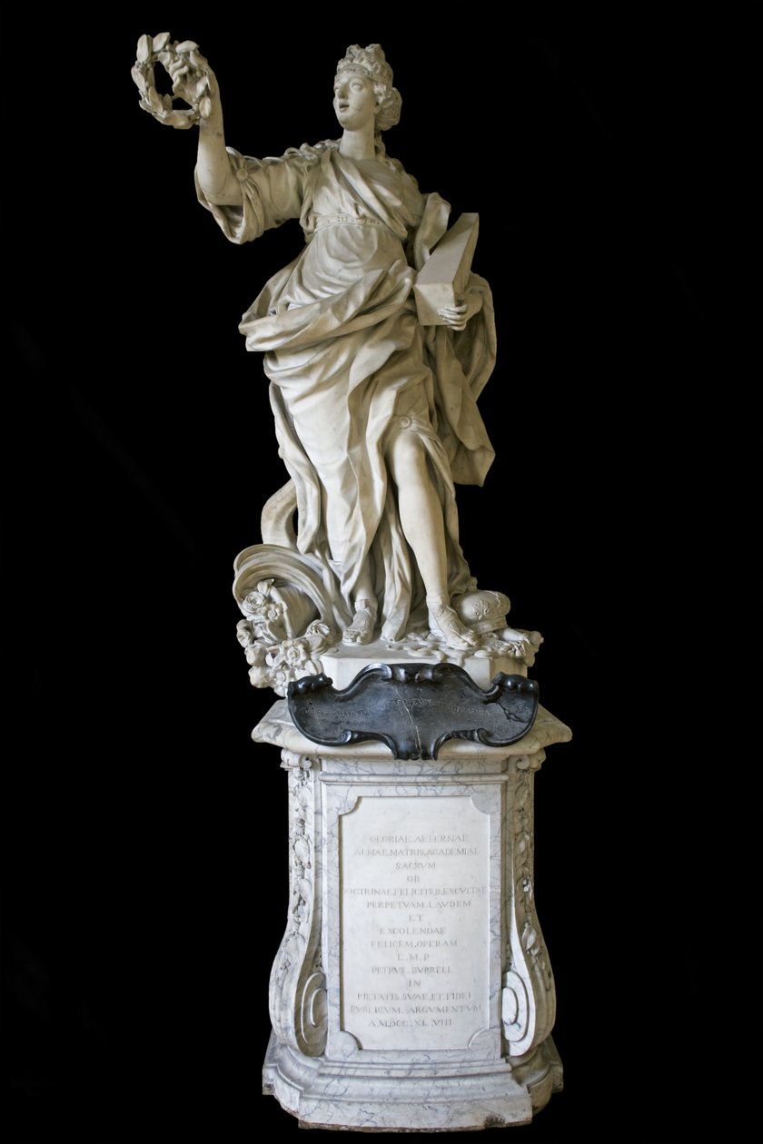 Glory, 1715 körül (márvány) alkotó: Giovanni Baratta