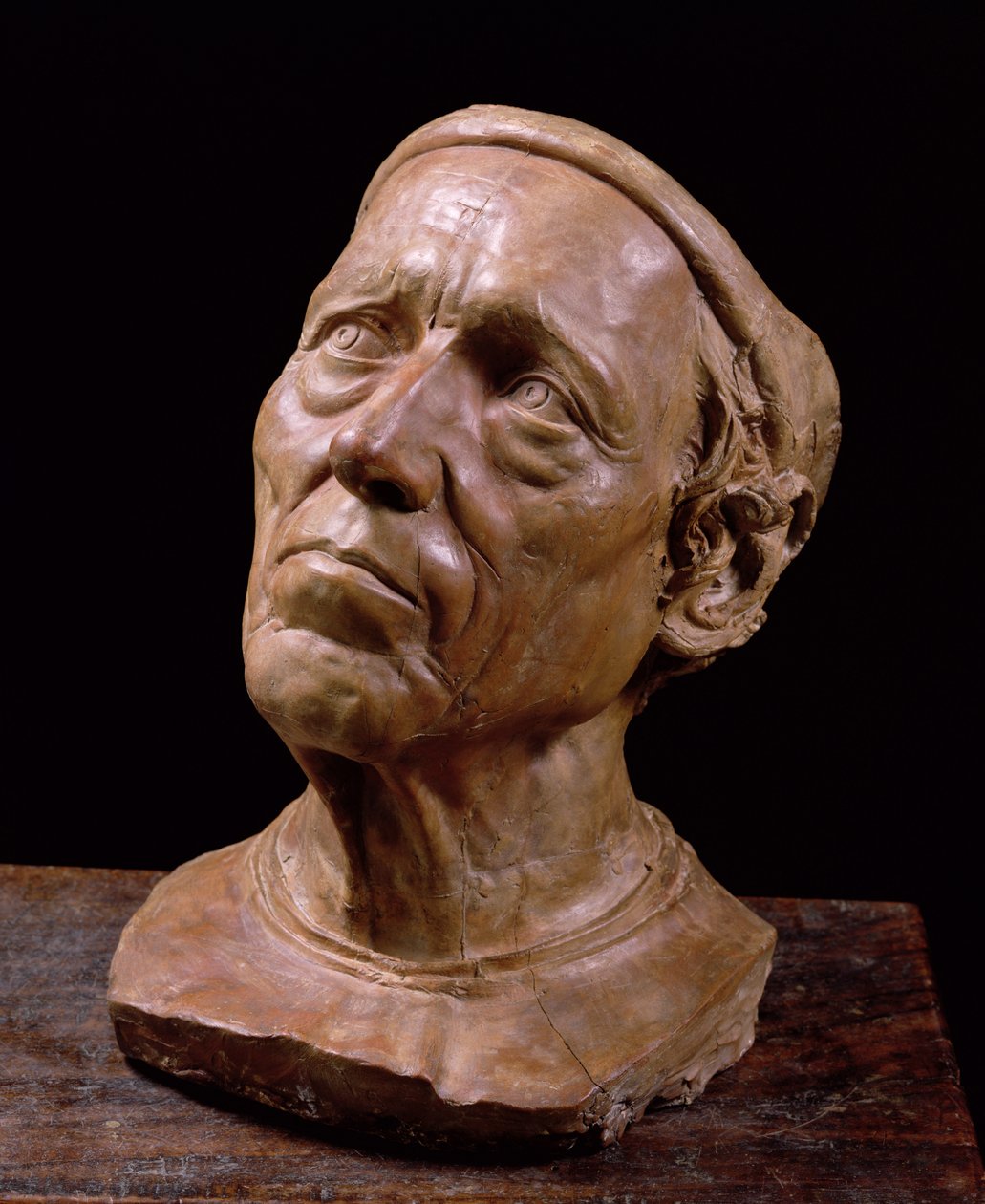 Girolamo Benivieni portré mellszobra (viasz) alkotó: Giovanni Bastianini
