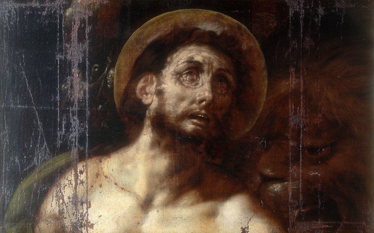 Antiochiai Szent Ignác vértanúhalála alkotó: Giovanni Battista 1567 1633 Crespi