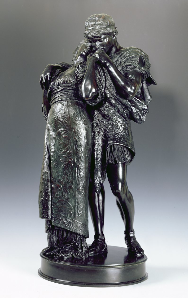 Házasság, 1885 körül (bronz) alkotó: Giovanni Battista Amendola