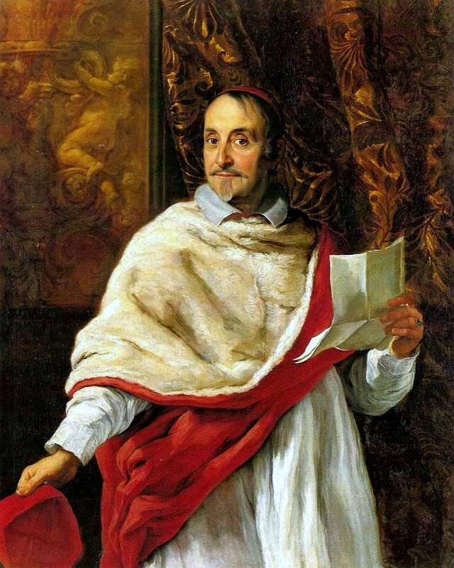 Luigi Alessandro Omodei bíboros portréja alkotó: Giovanni Battista Gaulli
