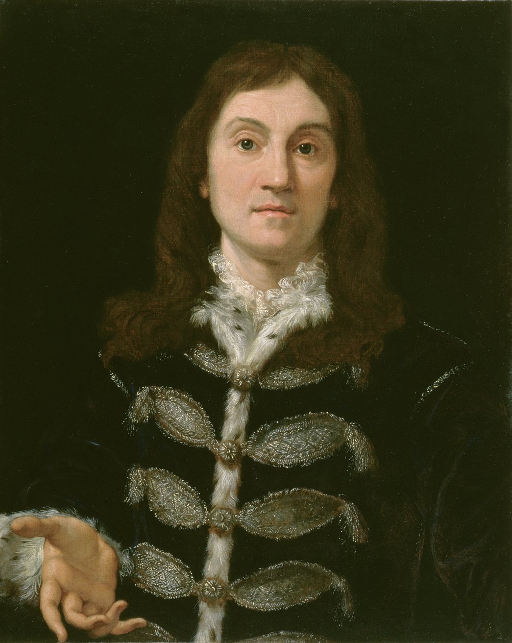 Férfi portré, 1700 alkotó: Giovanni Battista Gaulli