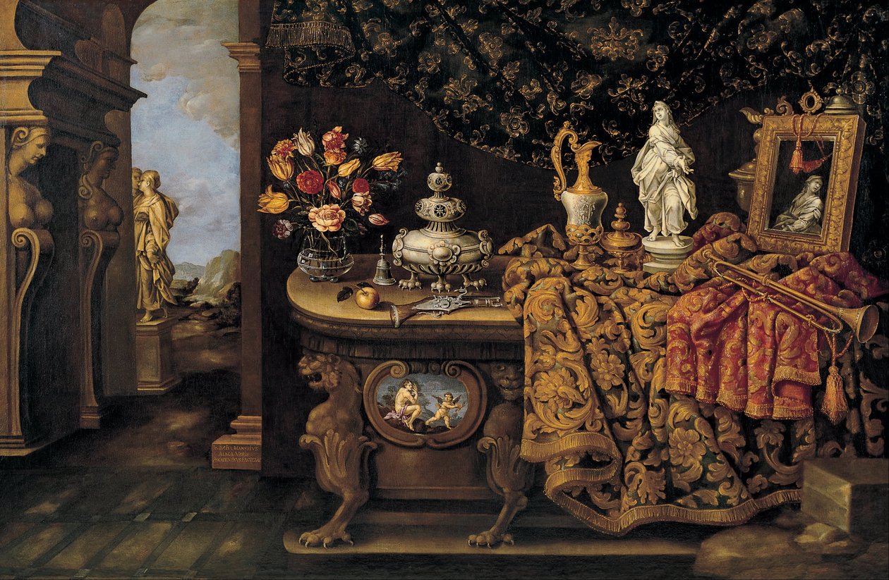 Az öt érzékszerv alkotó: Giovanni Battista Manerius