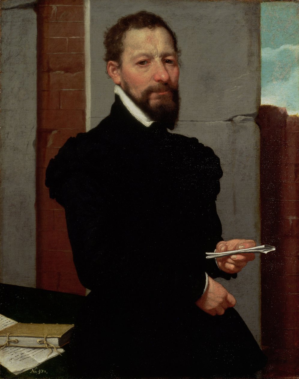 Giovanni Pietro Maffeis (1533-1603), a Genovai Egyetem retorika professzora (1563) és köztársasági miniszter (1564), 1560-65 alkotó: Giovanni Battista Moroni