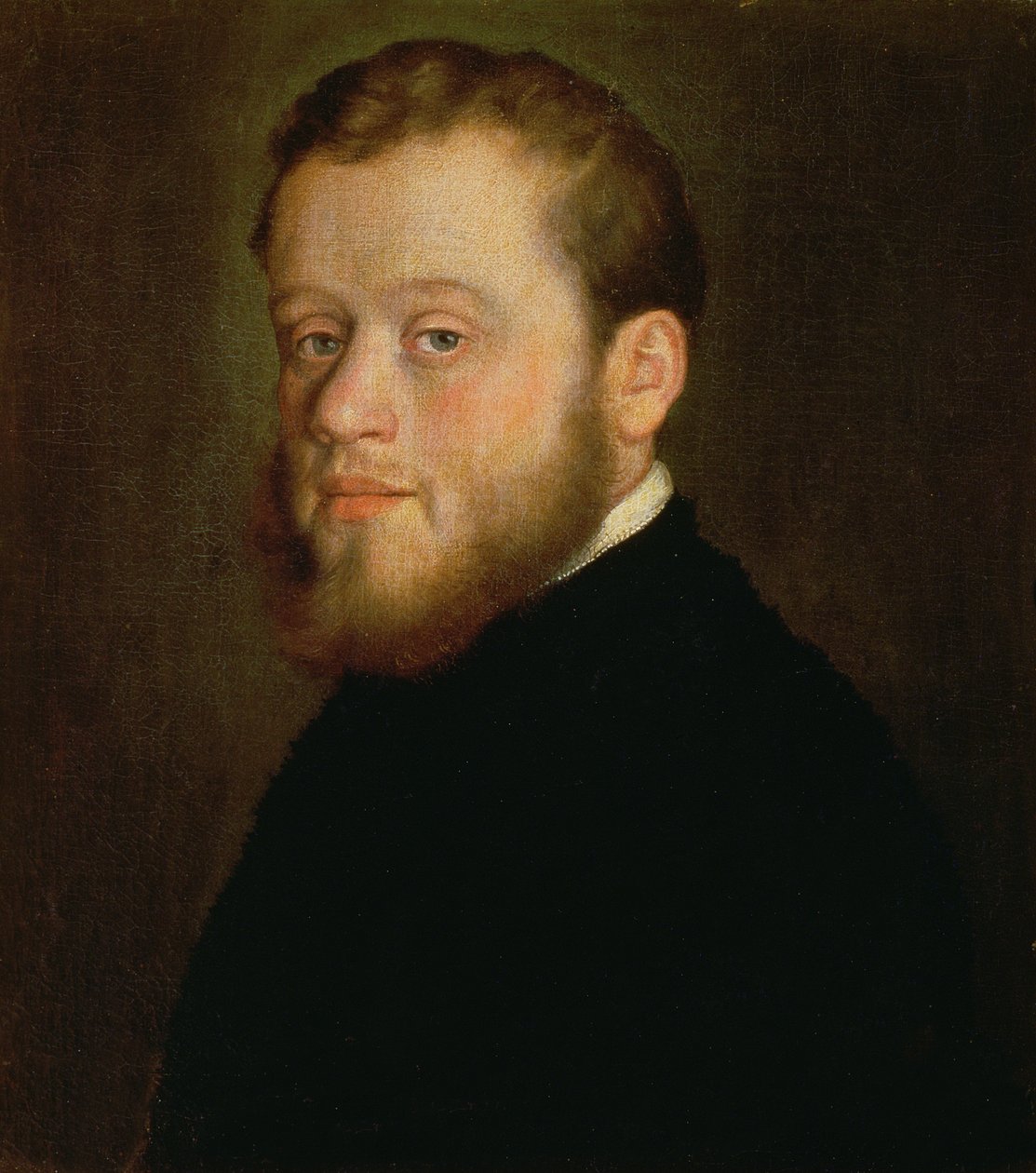 Egy fiatal férfi portréja alkotó: Giovanni Battista Moroni