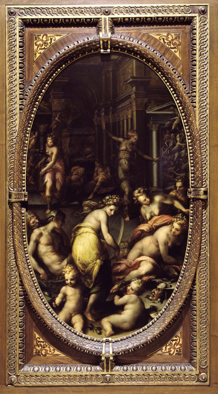 Álmok allegóriája, 1570 körül (olaj, pala) alkotó: Giovanni Battista Naldini