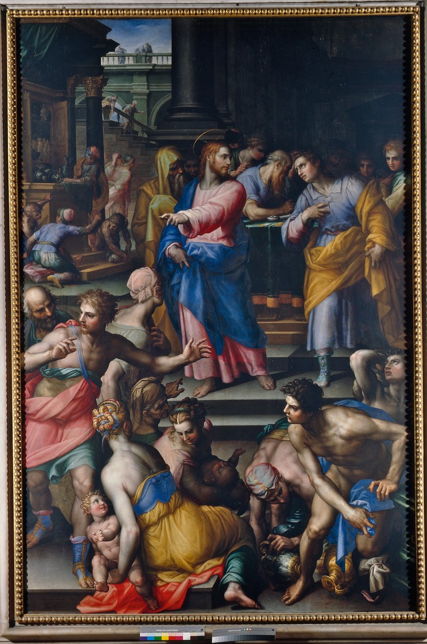 Szent Máté elhívása alkotó: Giovanni Battista Naldini