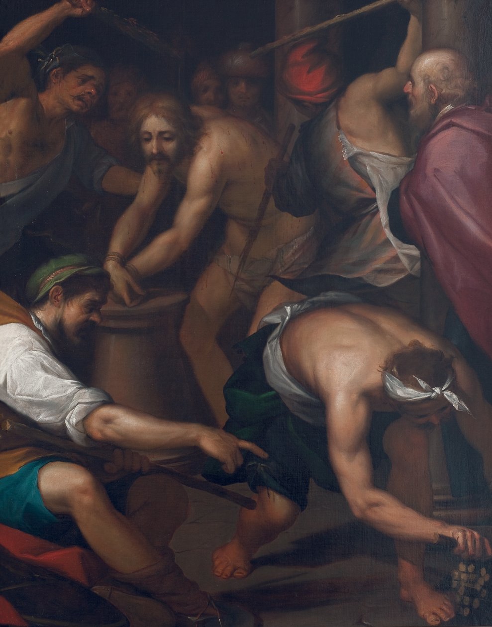 Krisztus megostorozása alkotó: Giovanni Battista Paggi