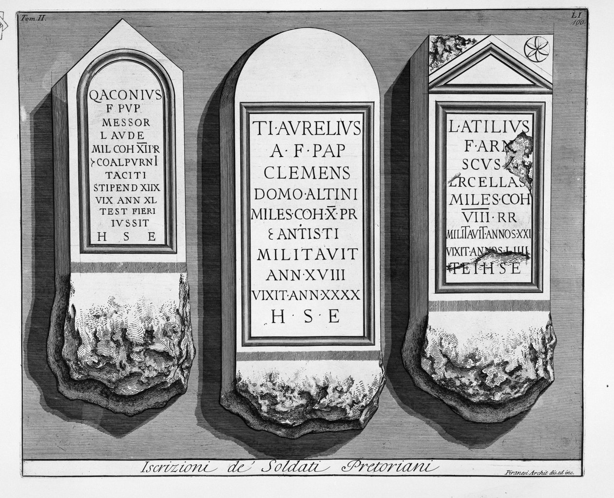 balra alkotó: Giovanni Battista Piranesi