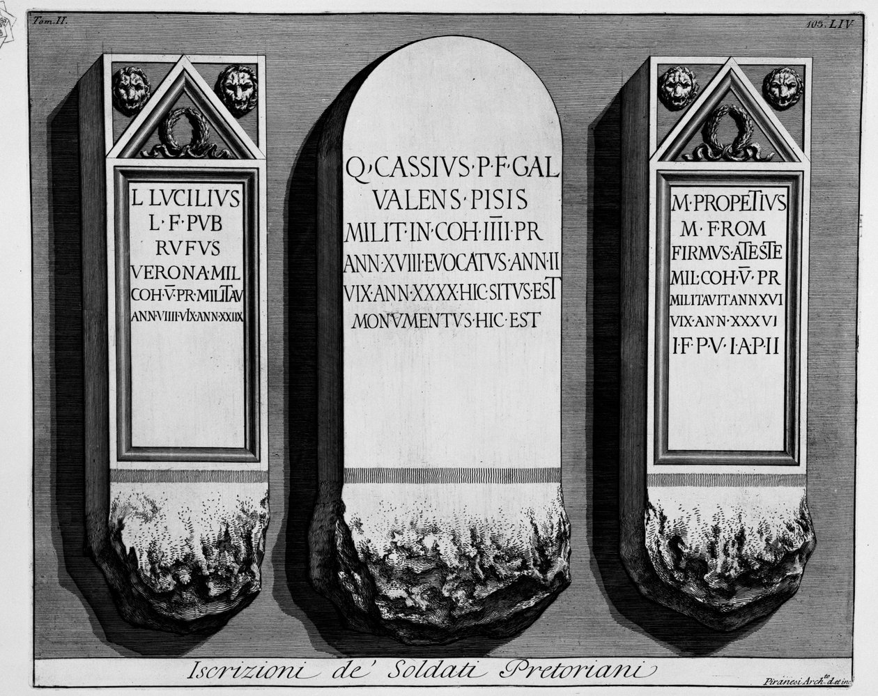 balra alkotó: Giovanni Battista Piranesi