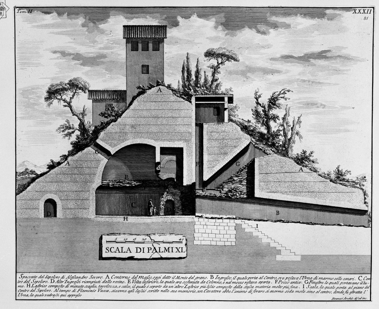 Monte del Grano alkotó: Giovanni Battista Piranesi