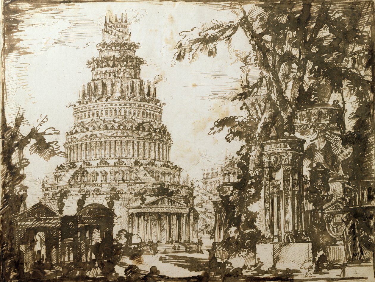 Neoklasszikus szerkezetek alkotó: Giovanni Battista Piranesi